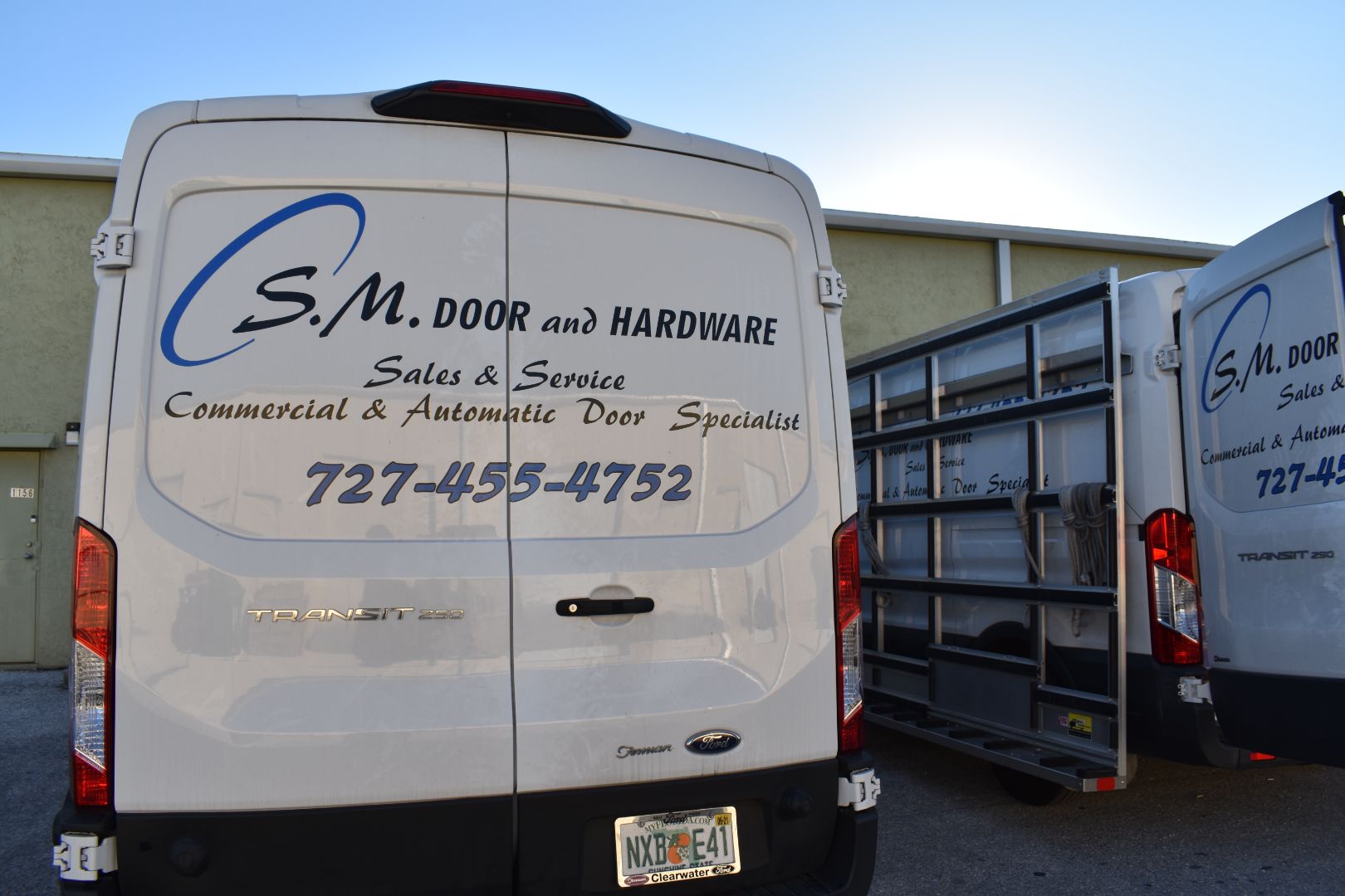 sm door quality and professionalism